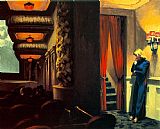 Edward Hopper Canvas Paintings - New York Movie